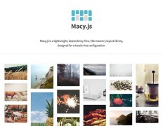 Macy.js 網(wǎng)頁(yè)流布局JS插件，僅4KB大