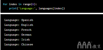 大數(shù)據(jù)分析Python For循環(huán)