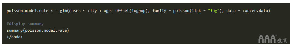 大數(shù)據(jù)分析R中泊松回歸模型實(shí)例